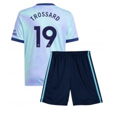 Arsenal Leandro Trossard #19 Tredjedraktsett Barn 2024-25 Kortermet (+ korte bukser)